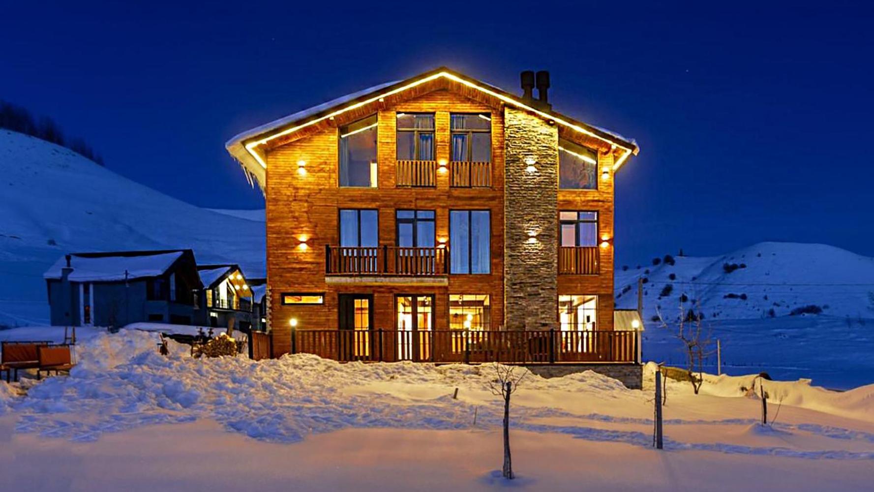 Chalet In Гудаури Екстериор снимка